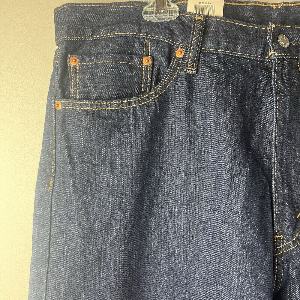 NWT Levi’s 505 Regular Fit Men’s Jeans 40 X 30 - Picture 4 of 9